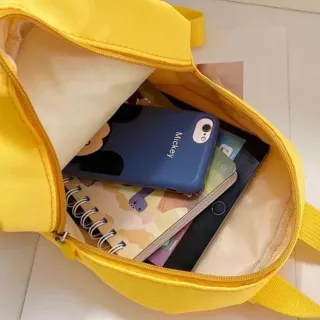 Mochila de crianças com estampa de dinossauro - Azul