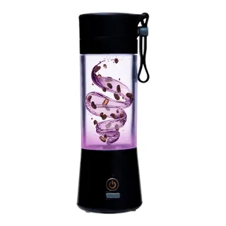 Portátil Mini Liquidificador Recarregável 6 Lâminas Micro Usb - Rosa