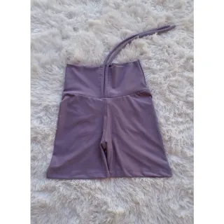 Bermuda Fitness Academia Levanta Bumbum Com Cordinha - Laranja