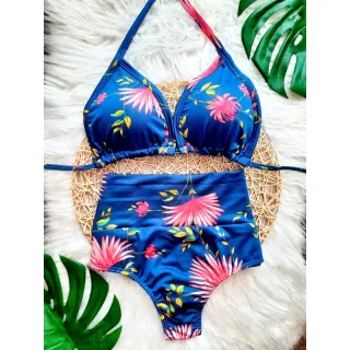 Plus Size GG Biquini Cortininha semi fio (46 ao 50) - Estampa 2