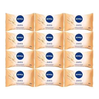 Kit Sabonetes Nivea Aveia 85g - 03 unidades