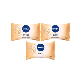 Kit Sabonetes Nivea Aveia 85g - 03 unidades
