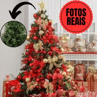 Pinheiro Natal Luxo Gorda 1,50M - Decoração Premium - Único
