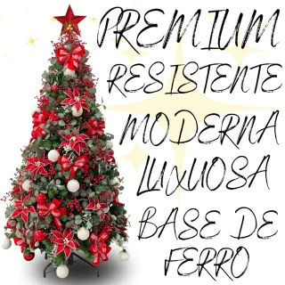 Pinheiro Natal Luxo Gorda 1,50M - Decoração Premium - Único