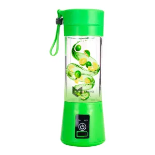 Portátil Mini Liquidificador Recarregável 6 Lâminas Micro Usb - Rosa