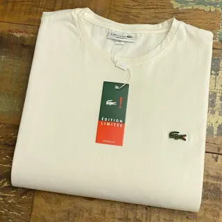 Camiseta conforto masculina em algodão pima com elastano fio 40.1 - Azul Claro