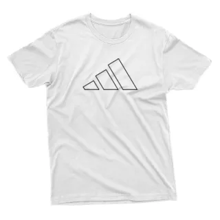 Camisa Básica Slim Símbolos Dia a Dia Esportiva 100% Algodão - Preto