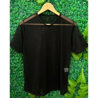 Confortável Blusão de Tule Fitness - Dia a Dia, Academia - Branco