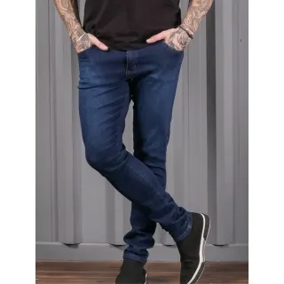 Roupas Masculina Calça Jeans Slim Original Elastano - Envio Imediato - Escuro