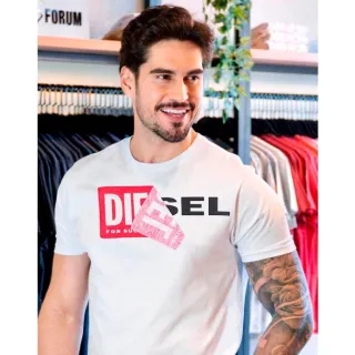 Ótima Qualidade Camiseta DIESEL Premium Envio Imediato - Branco