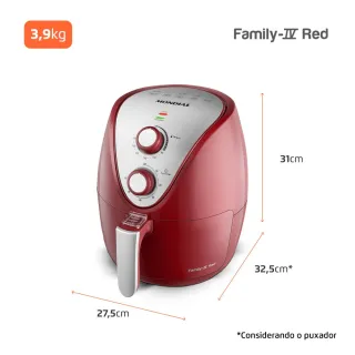 Mondial Air Fryer AF-32-RI - Fritadeira Elétrica Sem Óleo 3,5L 1.500 Watts - 220V