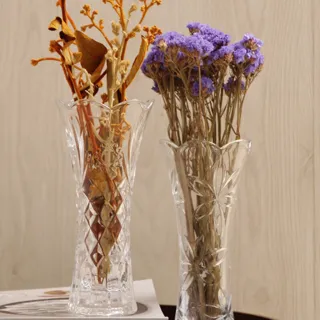 Mesa Decorativa de Vidro Transparente para Plantas e Flores - Único