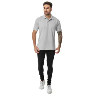 Polo Masculina Algodão Piquet Camisa - Bege