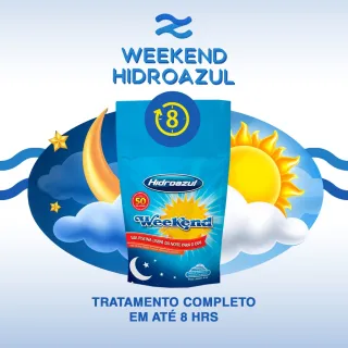 Hidroazul Weekend - Produto Para Piscinas Verdes 2,4 Kg - Único