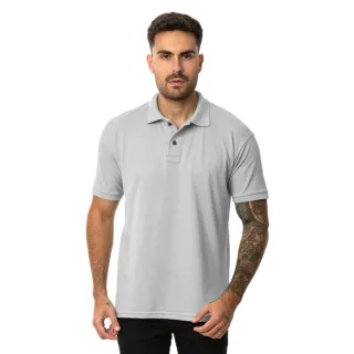 Polo Masculina Algodão Piquet Camisa - Bege