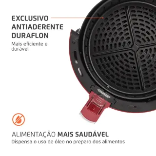 Mondial Air Fryer AF-32-RI - Fritadeira Elétrica Sem Óleo 3,5L 1.500 Watts - 220V