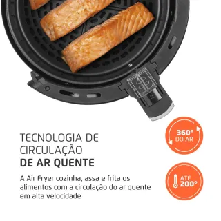 Mondial Fritadeira Elétrica Air Fryer AF-30-DI 3,5L - 1.500 Watts - 220V