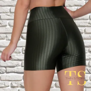 Treino Academia Curto Fitness 3D - Empina Bumbum - Pink