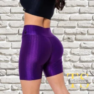 Treino Academia Curto Fitness 3D - Empina Bumbum - Pink