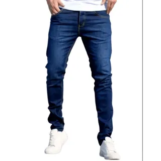 Roupas Masculina Calça Jeans Slim Original Elastano - Envio Imediato - Escuro