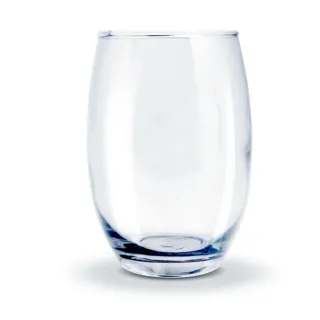 Jogo com 8 Copos Redondos de Vidro Transparente BELLAGIO 450ml - Único