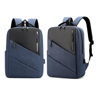 Mochila Impermeável Unissex para Viagem e Trabalho com USB - Cores Aleatorio
