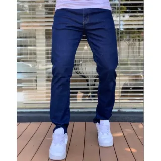 Roupas Masculina Calça Jeans Elastano Slim Original - Envio Imediato - Escuro