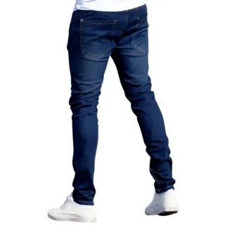 Roupas Masculina Calça Jeans Elastano Slim Original - Envio Imediato - Escuro
